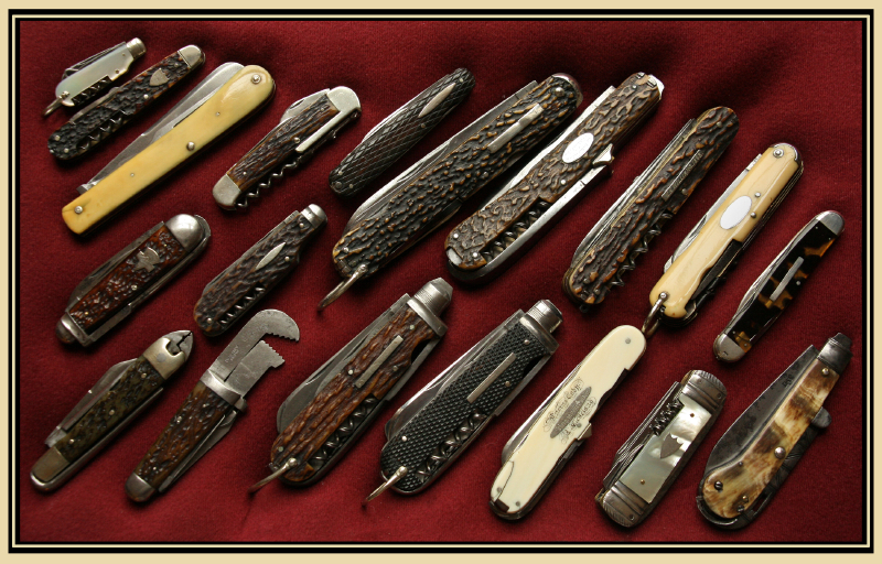 antique pocket knives representation
